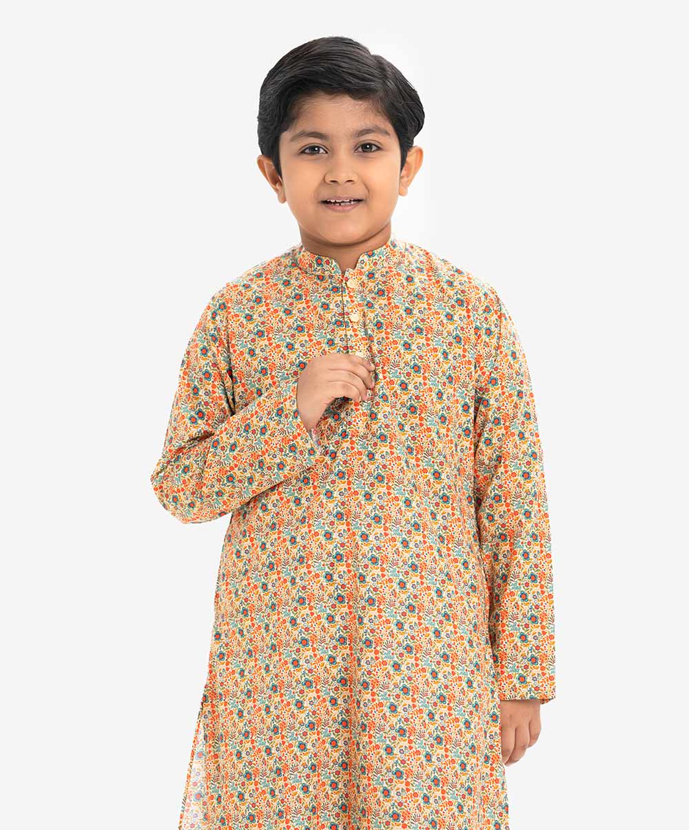 Printed Cotton Reguler Panjabi